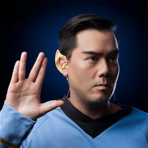 Wireless earbuds have become a popular audio accessory, offering the convenience of hands-free listening. The first wireless headphones were introduced in 2001, but the earpieces worn by the crew of the starship Reliant in Star Trek II: The Wrath of Khan have influenced the development of modern-day wireless earbuds.